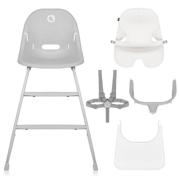 Стілець для годування Lionelo DALIA SET GREY STONE NATURAL
