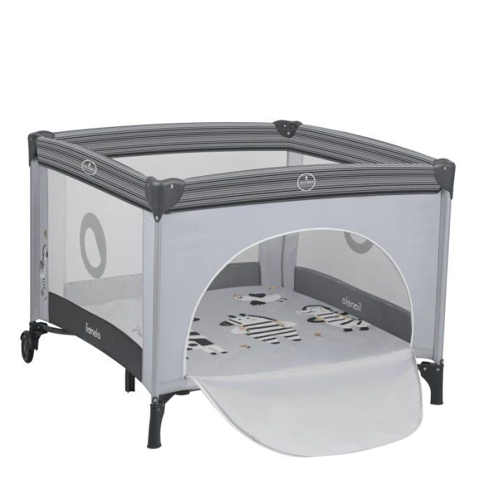 Манеж Lionelo BONNIE GREY STONE