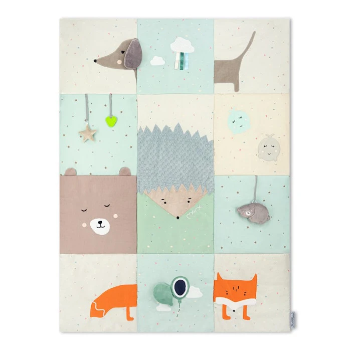 Килимок для розвитку MoMi VOLPI