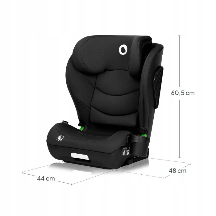 Дитяче автокрісло Lionelo NEAL I-SIZE BLACK CARBON