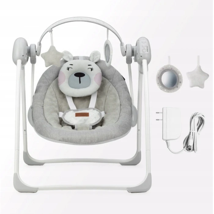 Кресло-качалка MoMi LISS Bear Pink