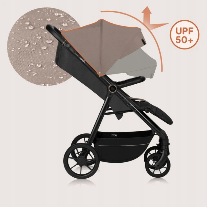 Прогулянковий візок Lionelo MIRA BEIGE SAND