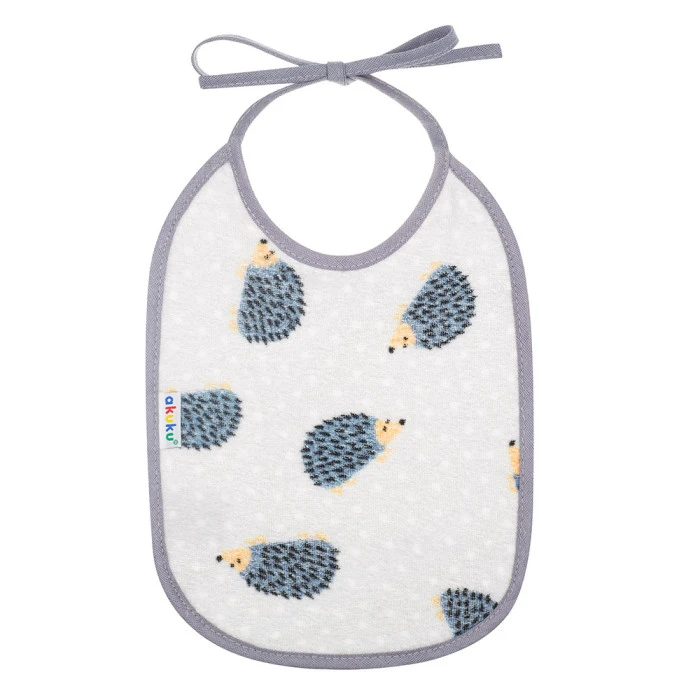 Нагрудник на завязках, Ежики Akuku A1664