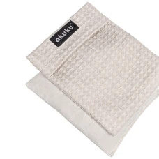 Грелка с вишневыми косточками 13x16 см, бежевый Akuku A0633