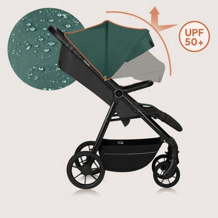 Прогулянковий візок Lionelo MIRA GREEN EMERALD