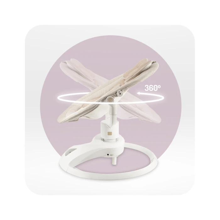 Кресло-качалка MoMi PEARL Beige