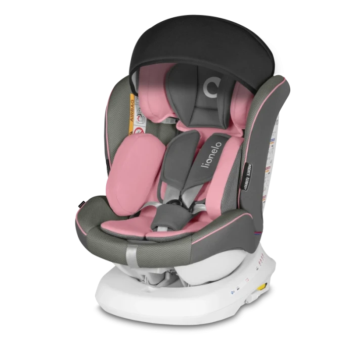 Дитяче автокрісло Lionelo BASTIAAN ONE PINK BABY
