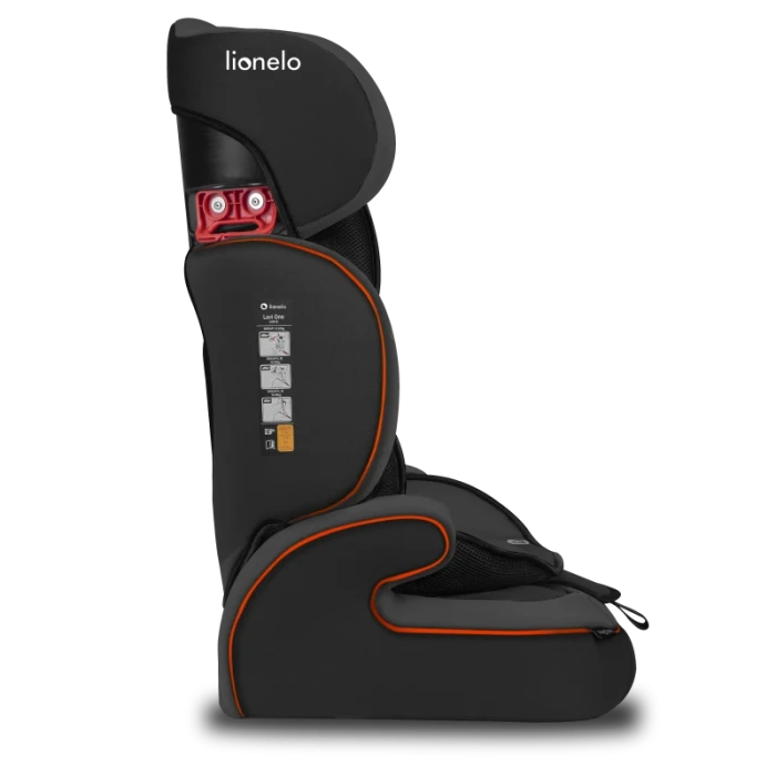 Дитяче автокрісло Lionelo LEVI SIMPLE SPORTY BLACK