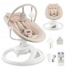 Кресло-качалка MoMi PEARL Beige