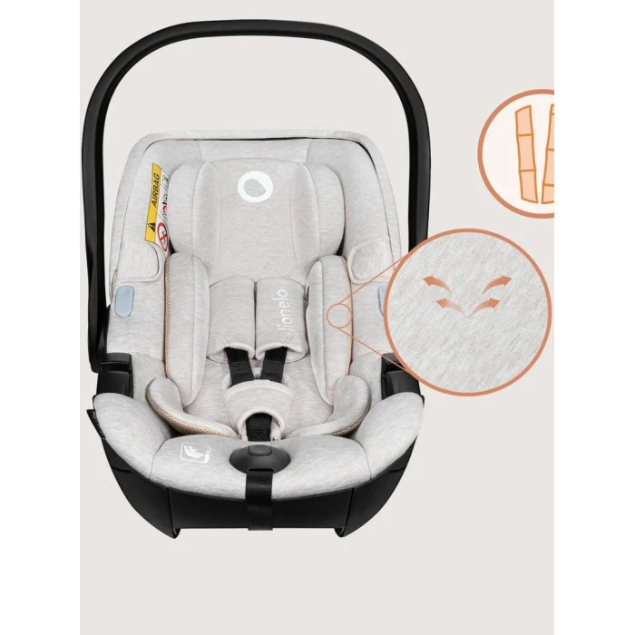 Дитяче автокрісло Lionelo MOXIE I-SIZE BEIGE SAND