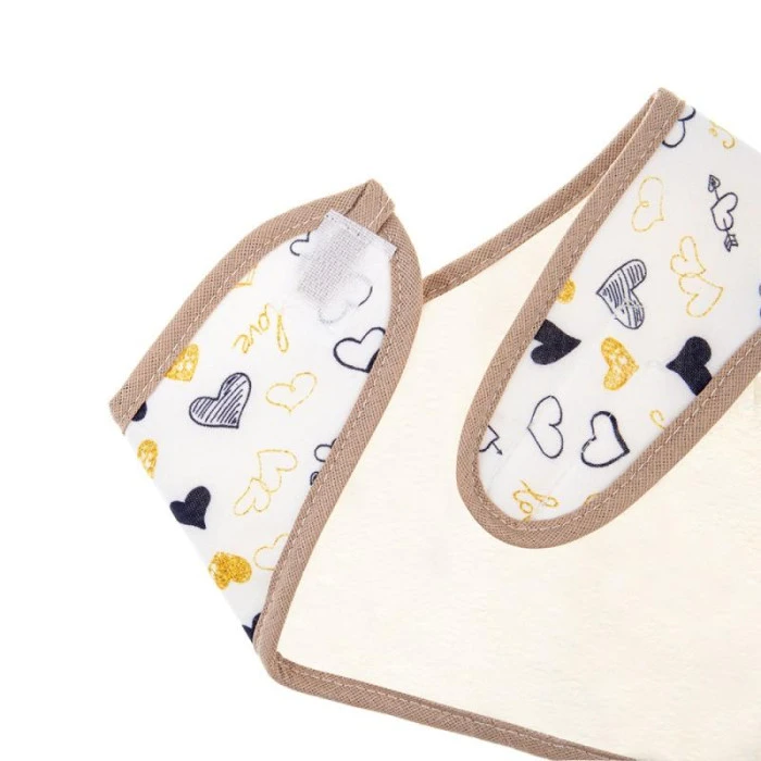 Нагрудник бандана Akuku A1512 сердечка