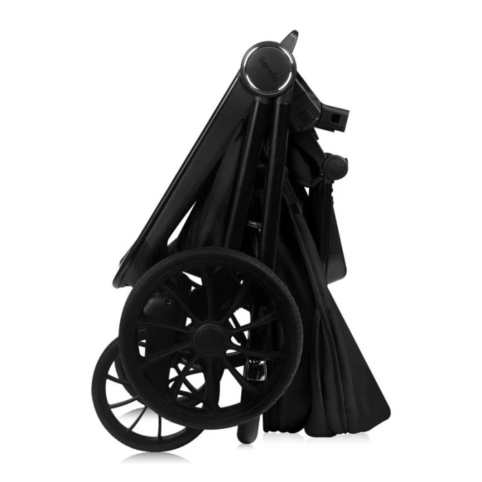 Универсальная коляска 3 в 1 Lionelo MIKA PLUS 3IN1 BLACK ONYX