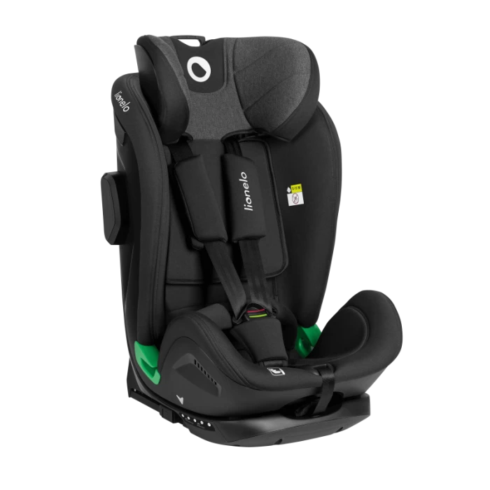 Детское автокресло Lionelo HARPER I-SIZE BLACK CARBON