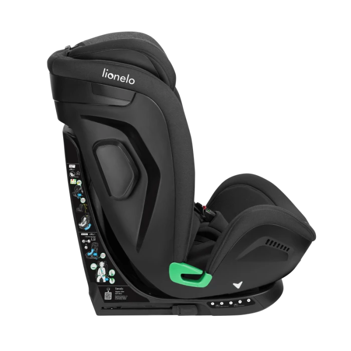 Детское автокресло Lionelo HARPER I-SIZE BLACK CARBON