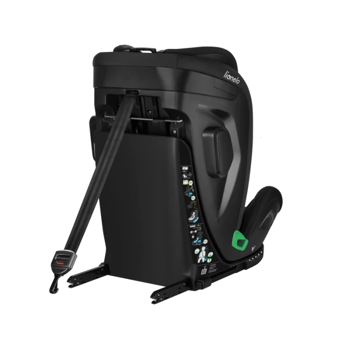 Детское автокресло Lionelo HARPER I-SIZE BLACK CARBON