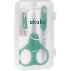 Набор маникюрный, Akuku A0040 мятный