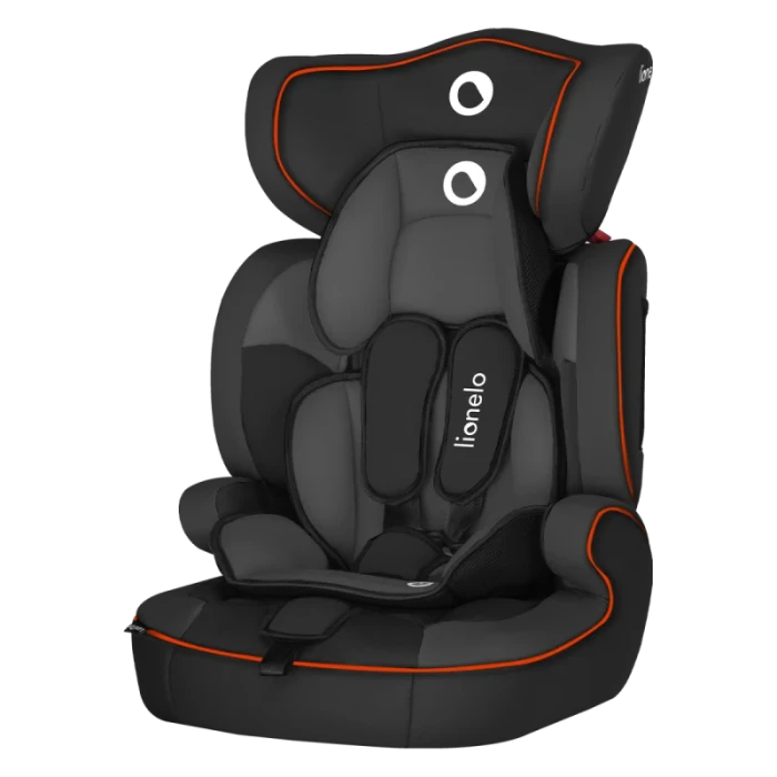 Дитяче автокрісло Lionelo LEVI SIMPLE SPORTY BLACK