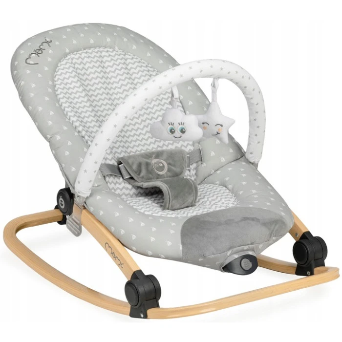 Кресло-качалка MoMi LUMIWOOD Grey
