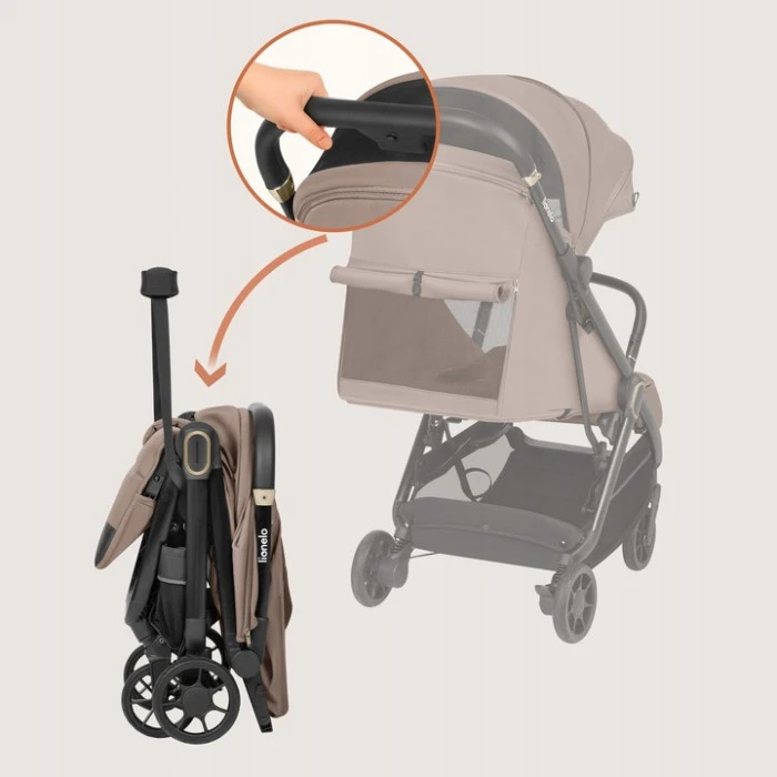 Прогулочная коляска Lionelo BESS BEIGE SAND