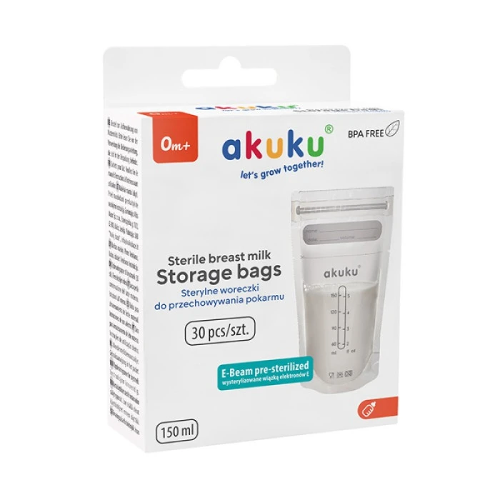 Стерильні харчові пакети Akuku A0011, 150 мл