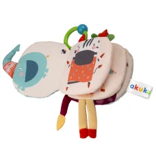 Сенсорная книга, Слоник Akuku A0672