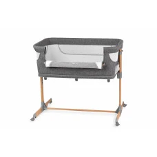 Ліжечко дитяче прямокутне MoMI SMART BED 4in1 Gray