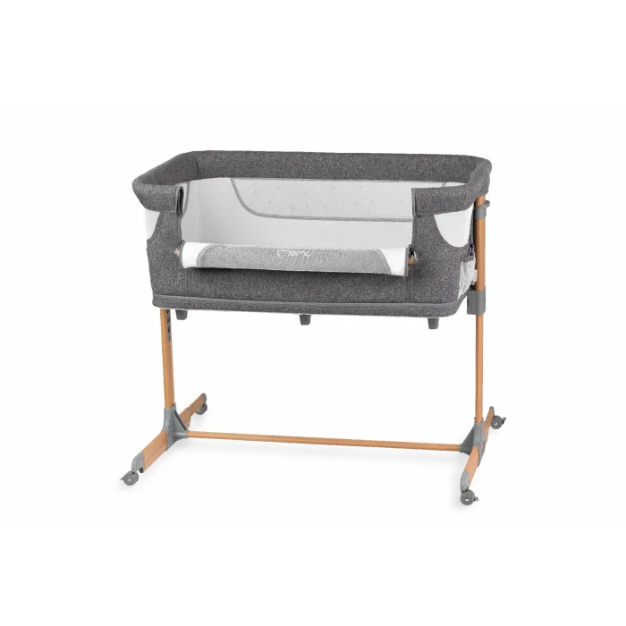 Ліжечко дитяче прямокутне MoMI SMART BED 4in1 Gray