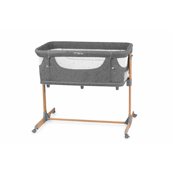 Ліжечко дитяче прямокутне MoMI SMART BED 4in1 Gray