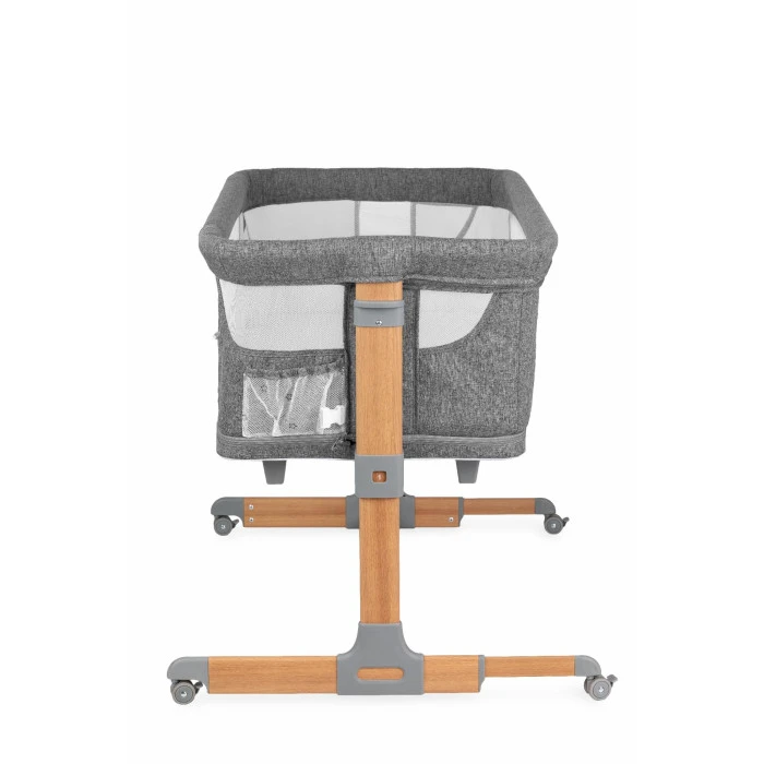 Ліжечко дитяче прямокутне MoMI SMART BED 4in1 Gray