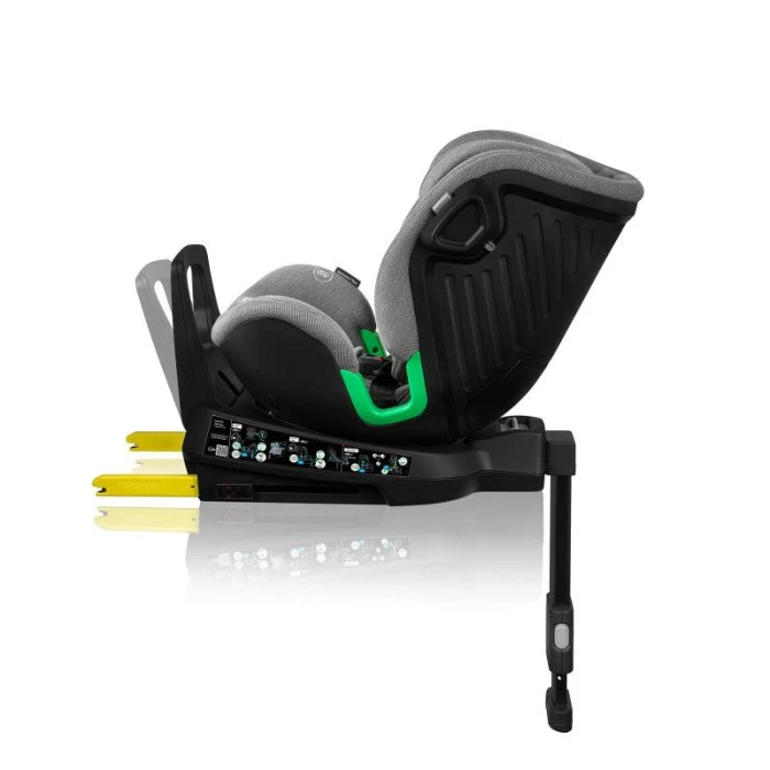 Детское автокресло Lionelo HARMONY I-SIZE GREY CONCRETE BAMBOO