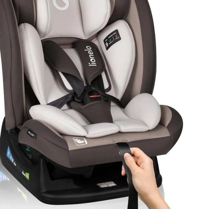 Детское автокресло Lionelo AART I-SIZE BEIGE LATTE