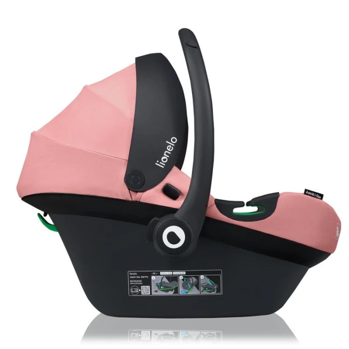 Дитяче автокрісло Lionelo ASTRID I-SIZE PINK CORAL