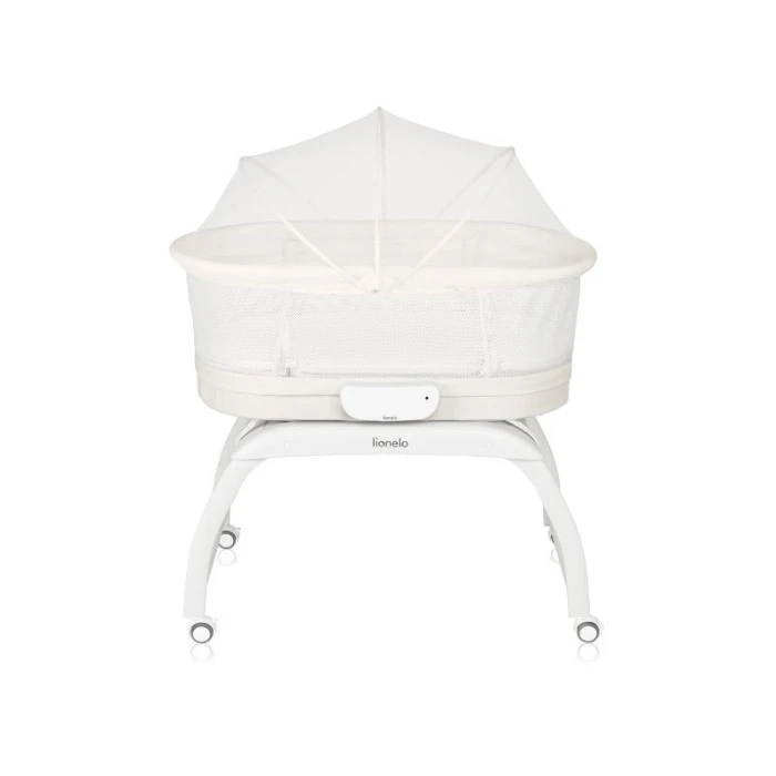 Ліжко-колиска з функцією ваг Lionelo CORAL WHITE