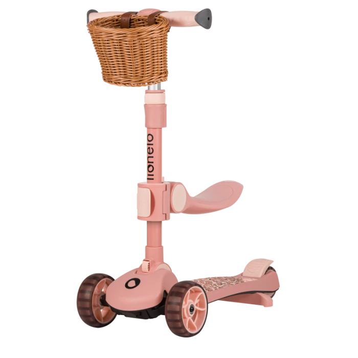 Детский самокат Lionelo FRANKY PINK ROSE