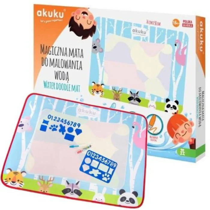 Коврик для рисования водой Akuku A0386