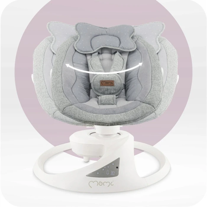 Кресло-качалка MoMi PEARL Grey