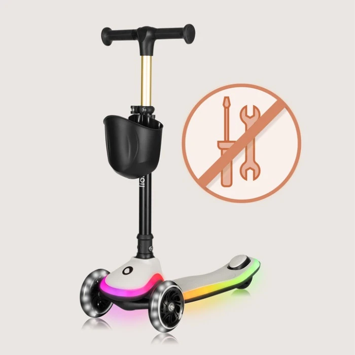 Детский самокат Lionelo MEY BEIGE SAND