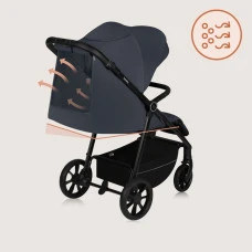 Прогулочная коляска Lionelo IVA GREY GRAPHITE