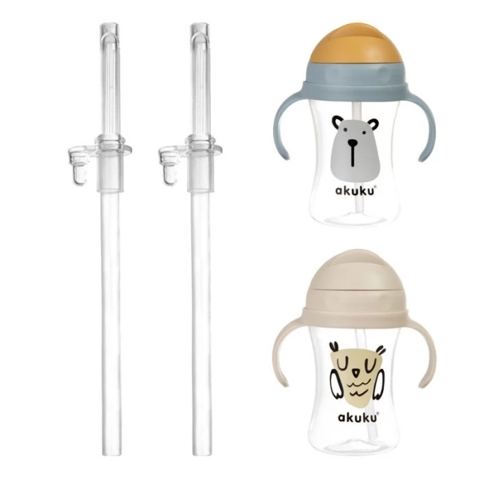 Набор сменных трубочек для бутылок A0203, A0204, 2 шт Akuku A0201