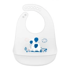 Силиконовый нагрудник Слон Akuku A0506