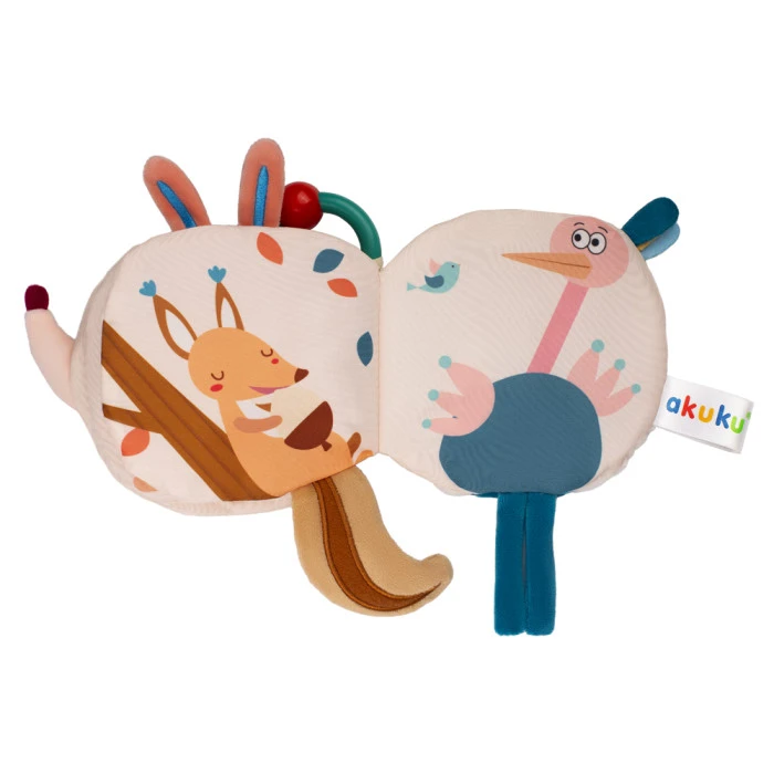 Сенсорная книга, Ёжик Akuku A0673