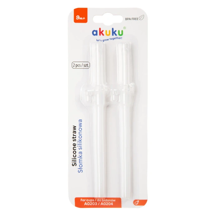 Набор сменных трубочек для бутылок A0203, A0204, 2 шт Akuku A0201
