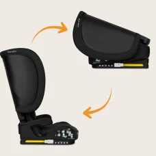 Дитяче автокрісло Lionelo ORIN I-SIZE BLACK CARBON