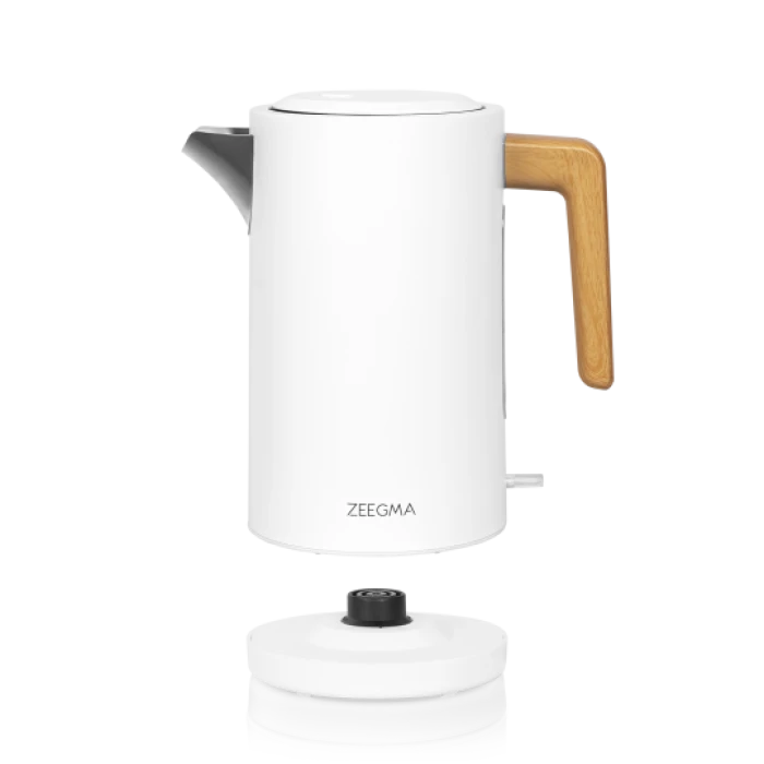 Електрочайник Zeegma KETLEE WHITE WOOD