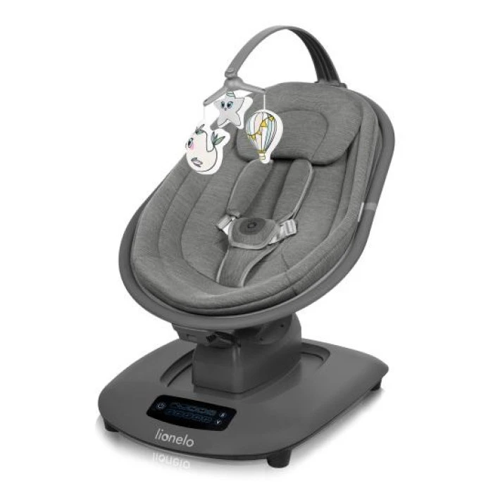 Кресло-качалка Lionelo BLOSSOM GREY CONCRETE