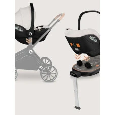 База з автокріслом Lionelo MOXIE I-SIZE SET BEIGE SAND