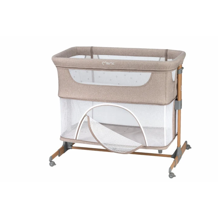 Ліжечко дитяче прямокутне MoMI SMART BED 4in1 Beige