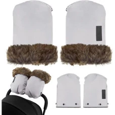 Муфта-перчатки для коляски MoMi SILDI Gray