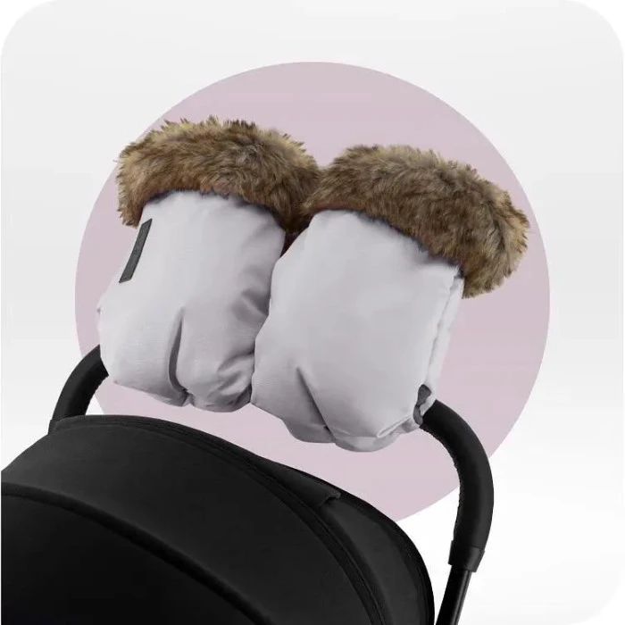 Муфта-перчатки для коляски MoMi SILDI Gray