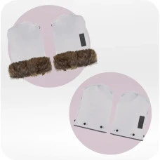Муфта-перчатки для коляски MoMi SILDI Gray